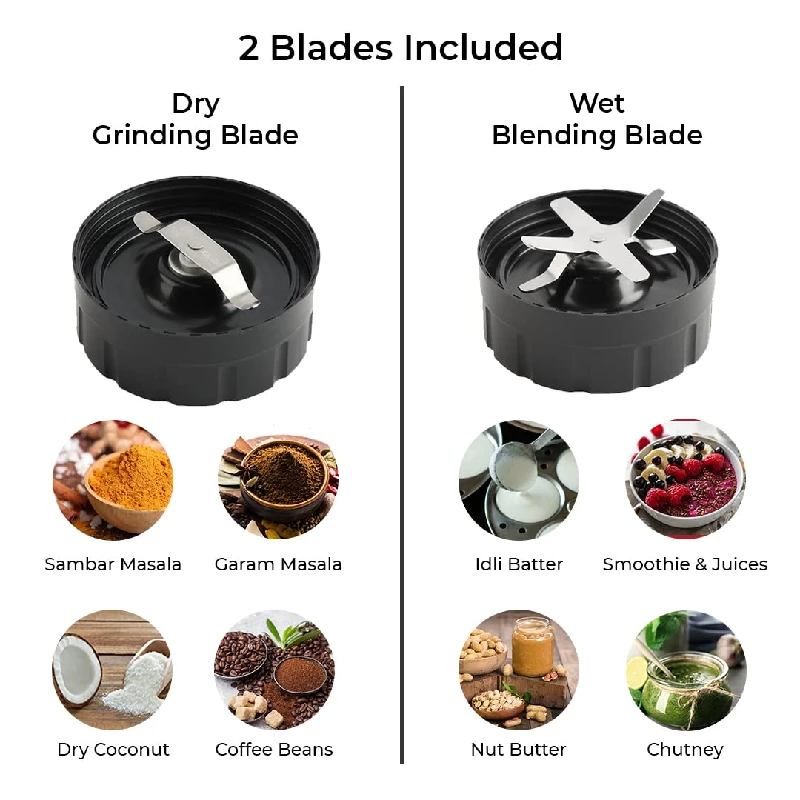 Kuvings 1000 Watts Nutri Pro Blender, Gunmetal Grey-3.webp